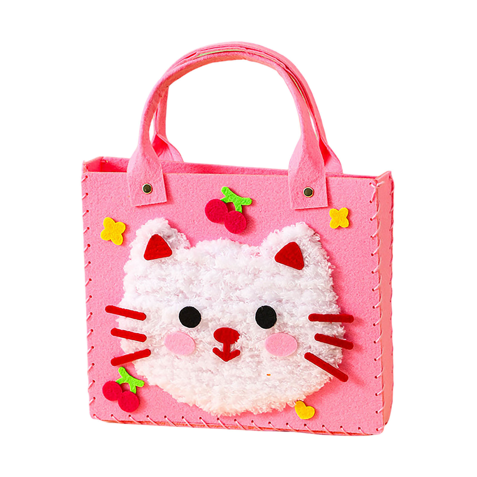 thumbnail image 2 of DIY Bordado Muñeca Set Caricatura Animal Costura Artesanía Kit Bolso Material Pack Obtener Un lindo bolso hecho a mano, 2 of 2